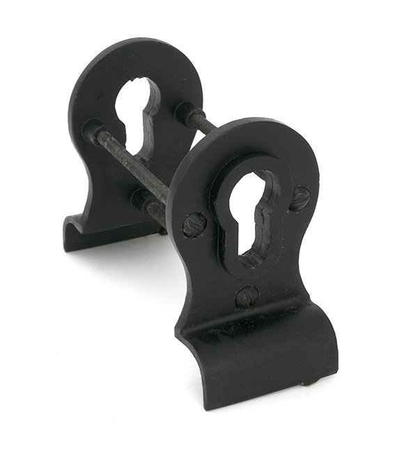 Back to Back External Beeswax 50mm (fixings) Escutcheon