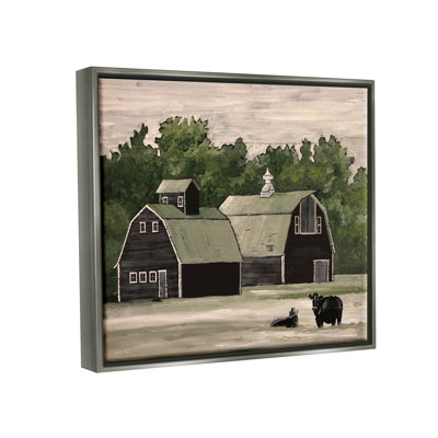 Art mural sur toile Stable Barn Country