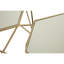 Spilsby Glass Top Frame Nesting Tables