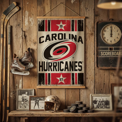 Tapisserie murale 24 "x 36" Carolina Hurricanes