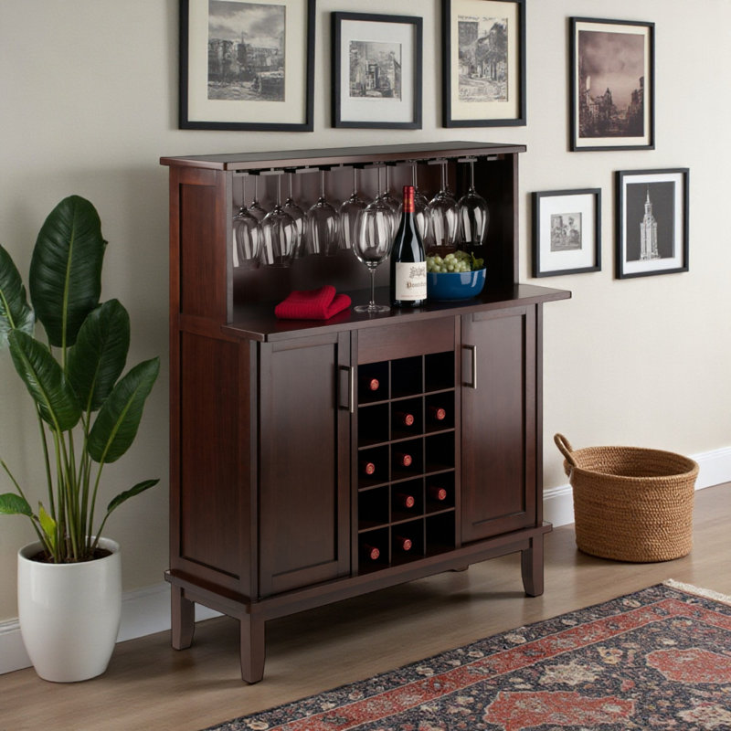 Nevin 38.35'' Bar Cabinet