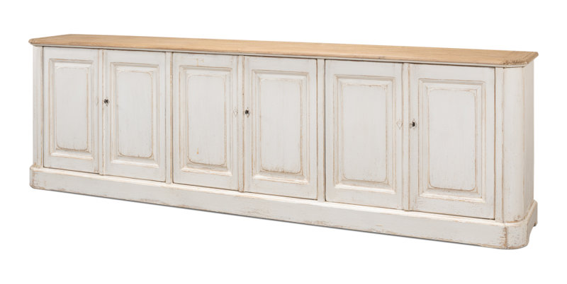 Spadafore 119'' W Solid Wood Sideboard, 36"H x 119"W x 20"D