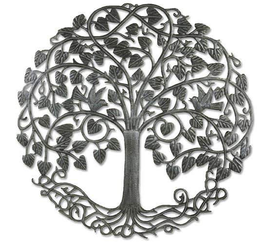 Décoration murale arbre de vie circle