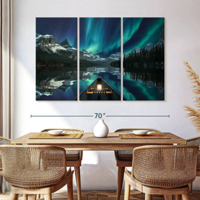 Ciel Alvord Maligne, lac Aurore