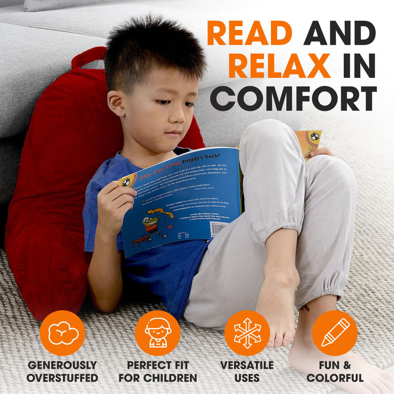 Reading Pillow with Arms, Maroon