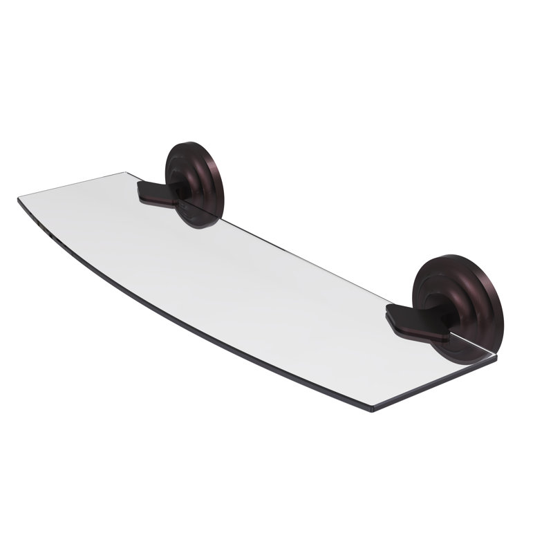 Leamore Bracket Shelf, Matte Gray, 3" H x 18" W x 5" D