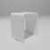 Solid Surface Shower Stool Freestanding Bathroom Stool Matte White