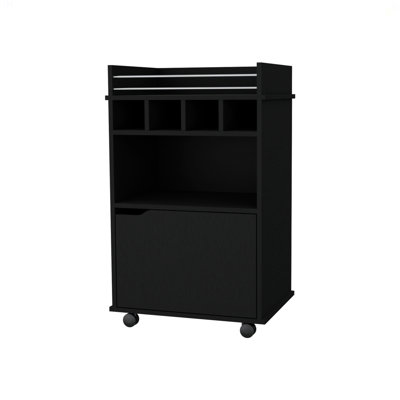 1-Door Bar Cart by Ebern Designs