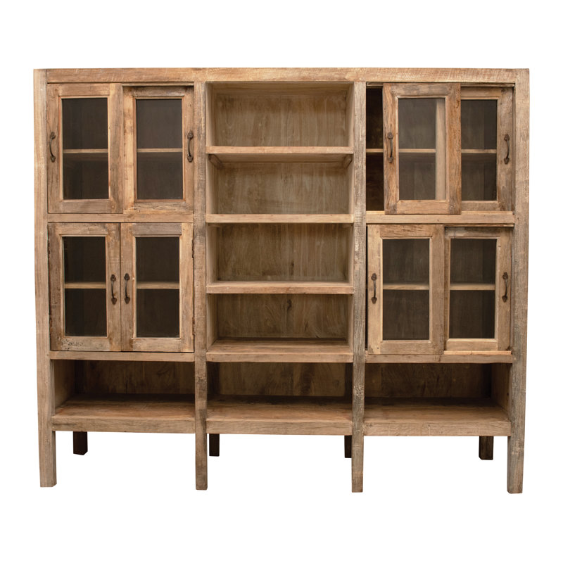 Armoire en bois récupéré Bailey, Natural