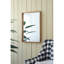Miroir rectangulaire 24 po x 36 po en bois