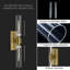 Appliques murales cylindriques en verre industriel 22,8 po Mailus (ensemble de 2) Mailus-1347343994