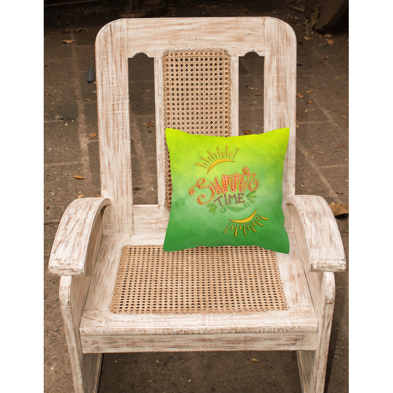 Coussin intérieur/extérieur heure d’été, 18 po x 18 po