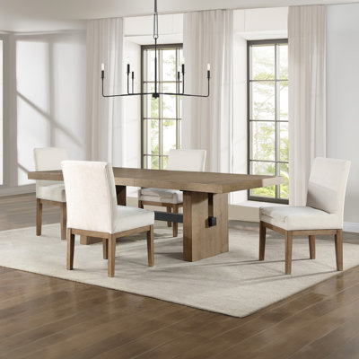 Rickye Trestle Dining Set