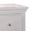 Table de chevet transitionnelle blanche avec 2 fonctionnalités - pin fabriqué pour être amélioré