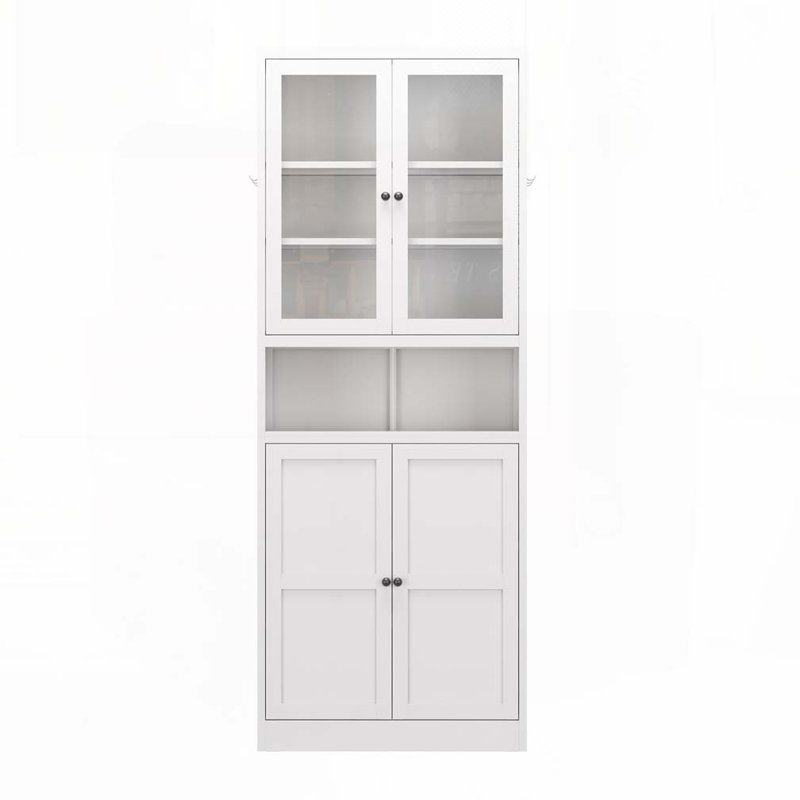 72" Tall Storage Cabinet with 5 Adjustable Shelves