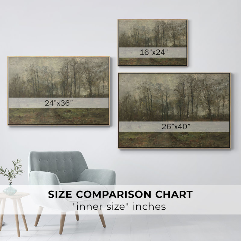 «Vintage Landscape - CECXCVI» sur, H 27 po x l 41 po