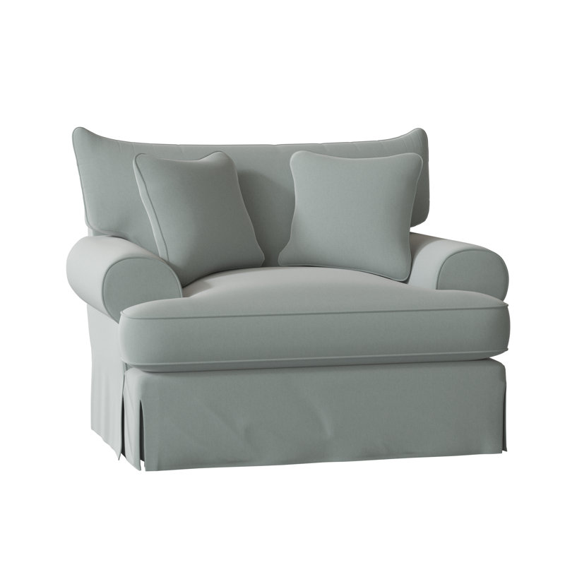 Chalkline Upholstered Armchair, Peyton 21 Dove Performance Twill, Yes