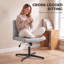 HOMCOM Linen Criss Cross Chair-1396566506