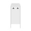 Armoire de rangement moderne 57,4 po-875090865