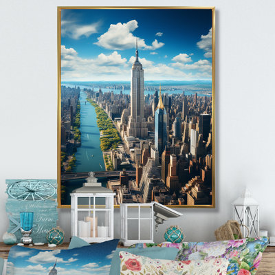 «Carmagrim New York City City», reproduction sur toile