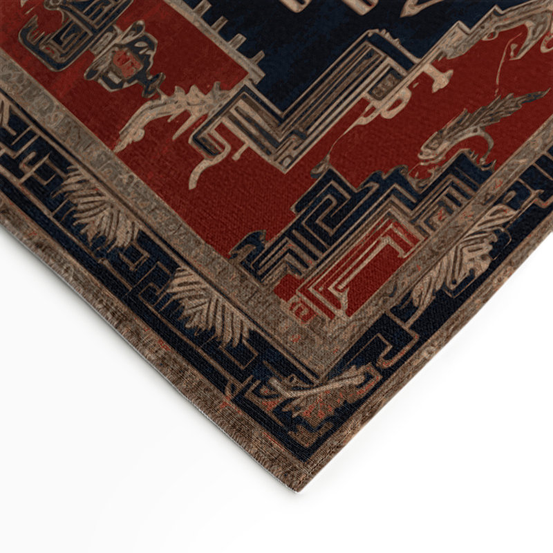Tapis intérieur et extérieur ArtDeco, Rectangulaire 3 pi x 5 pi