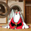 Tapis de vacances d'hiver de Noël lavable The Holiday Aisle®-206937934