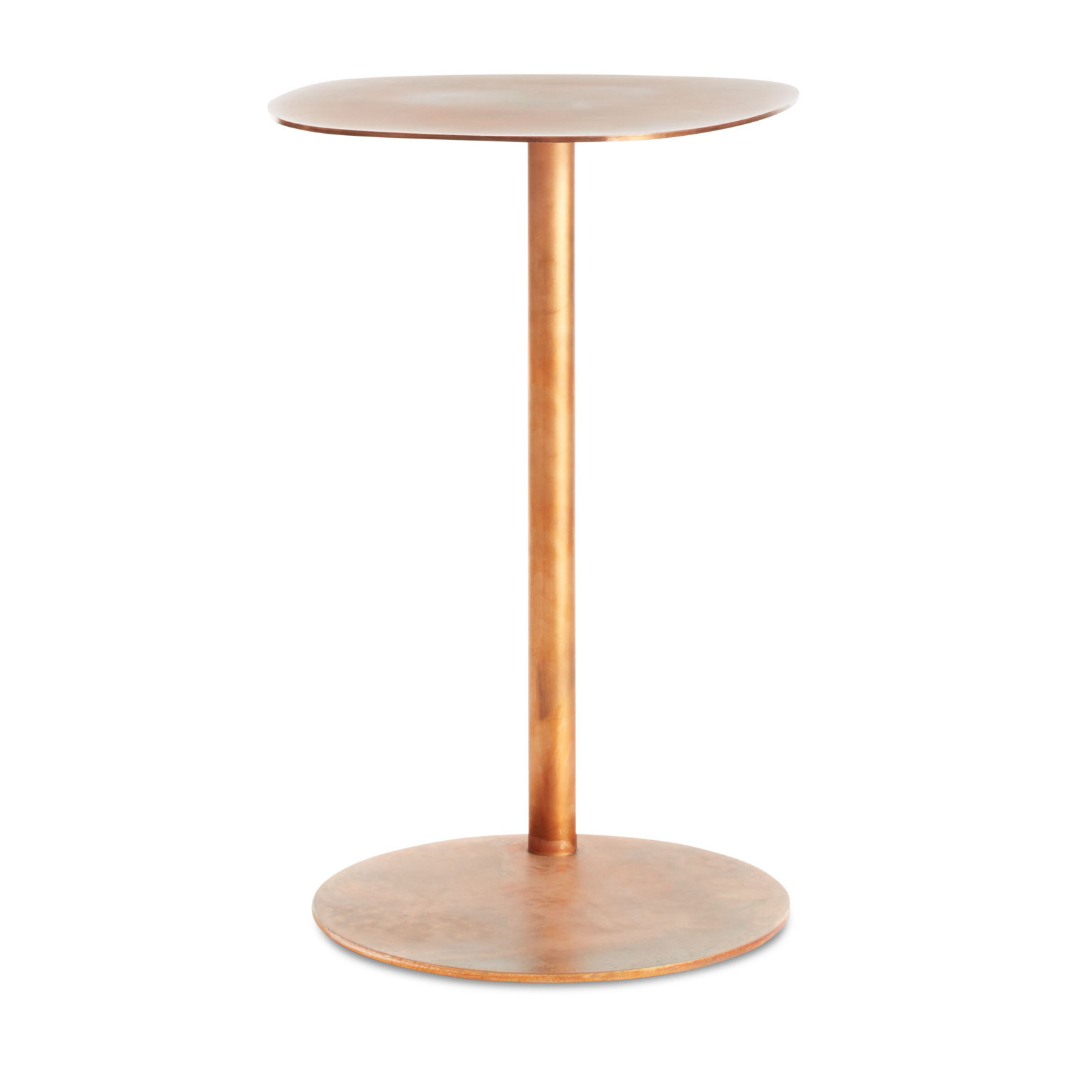 Swole Single End Table, Copper, 25" H x 20" W x 15" D