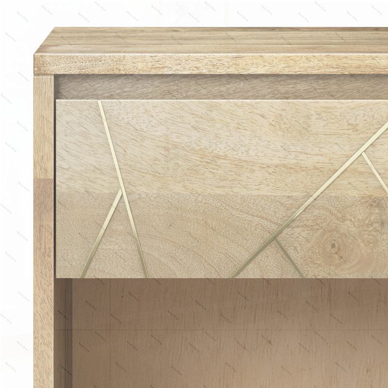 Jager - Table de chevet - Naturel