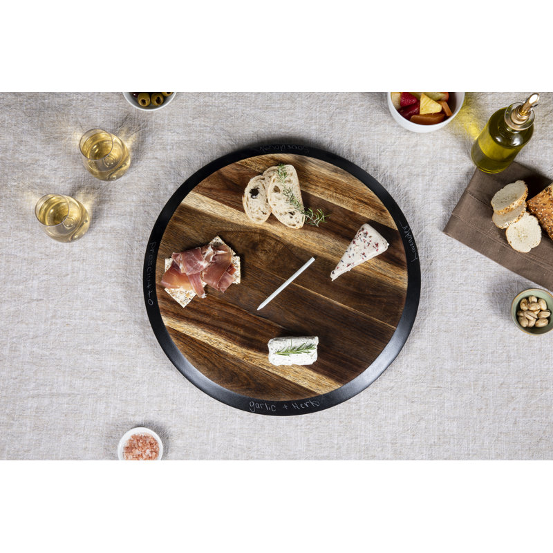 Plateau tournant en bois Lazy Susan
