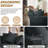 66 Inch Chaise Lounge Chair Indoor, Oversized Corduroy Sleeper Chair with Throw Pillows, Upholstered Reading Chairs Boneless Deep Seat Sleeper Couch for Living Room, Bedroom, Movie Room-1805244140