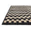 Tapis noir et blanc Ohlson