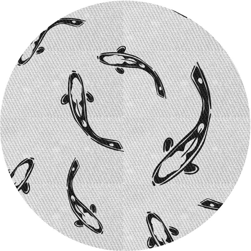 Forteau Indoor Rug, Round 3'