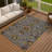 Machine Washable Indoor/Outdoor Chantille ACN2290 Global Rug-74017496