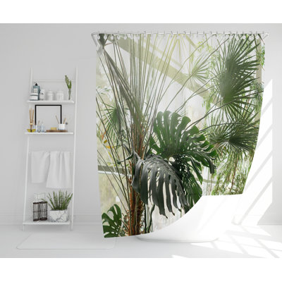 Elizar 13 Piece Polyester Shower Curtain Set
