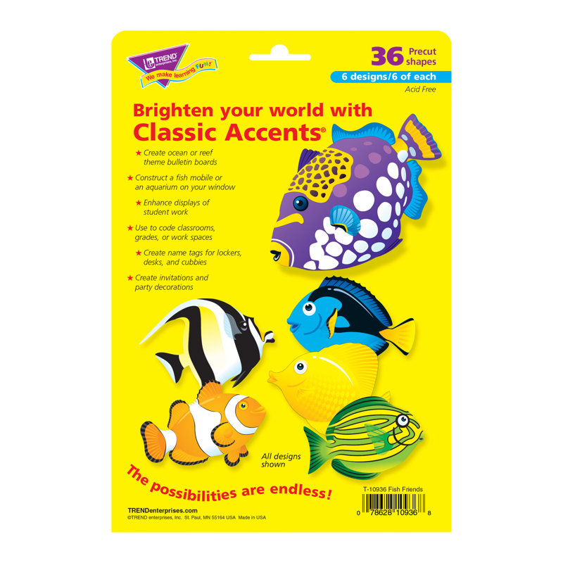 Accents classiques Trend Fish Friends