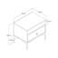 Aliyanah 56cm W Manufactured Wood Bedside Table-455825574