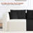 Boneless Versatile 100" W Cloud Sectional Sofa with Cup Holders - No Assembly Required, Perfect for Any Space-369156607