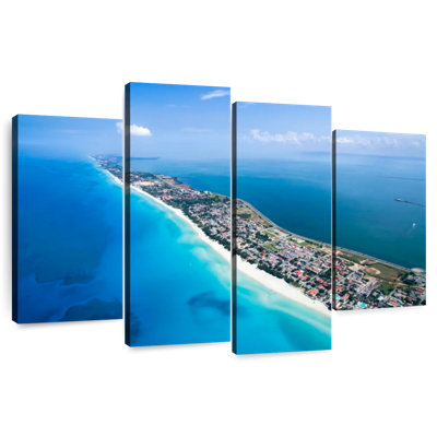 Vue aérienne de l'île Gillard Varadero