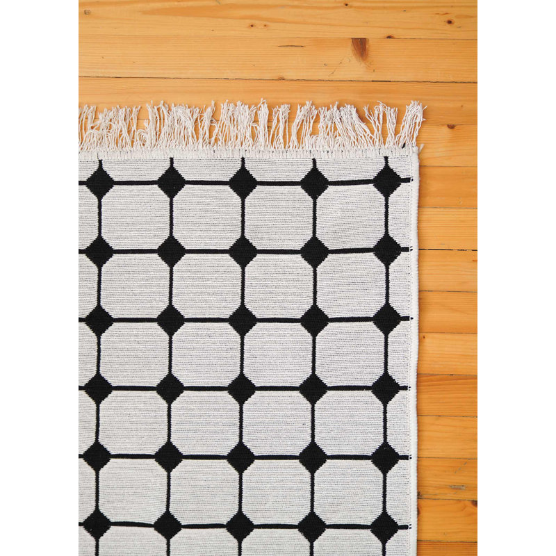 Ajim Geometric Hand Woven 120cm X 180cm Area Rug