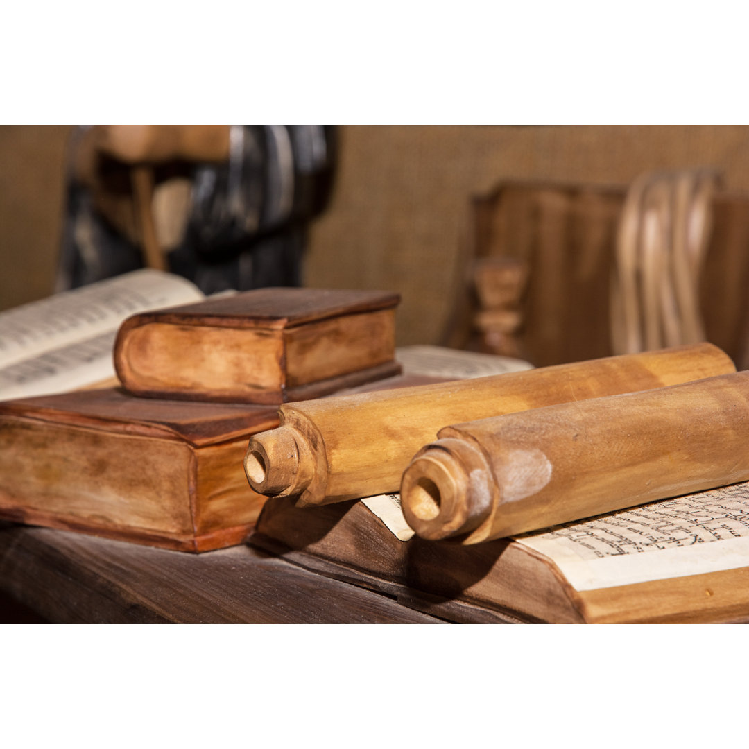 " Monastic Library " by Vrabelpeter1 Ebern Designs 