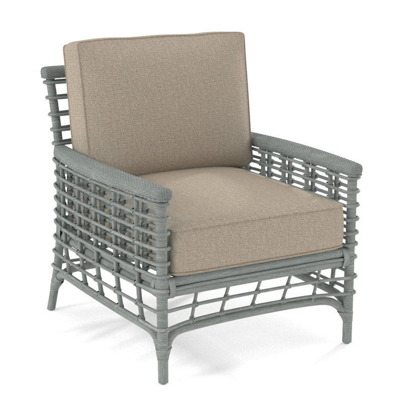 Fauteuil de Luca, Kensington traditionnel; 0611-66, Nickel