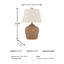 Lampe de table Ezlyn