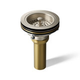 Duostrainer Sink drain and strainer with tailpiece