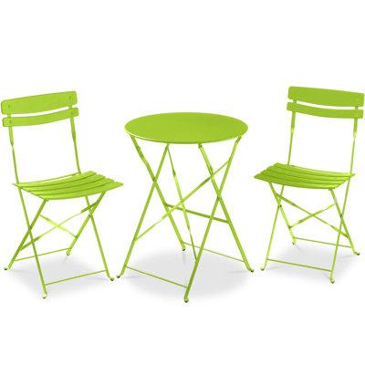 Folding Patio Bistro Set