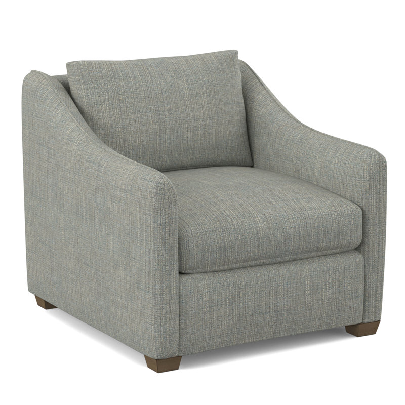 Armchair, Salvador Butter, Weathered Gray