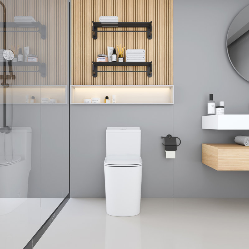 KDK HOME Torando Toilet One Piece Modern Toilet Dual Flush Siphon