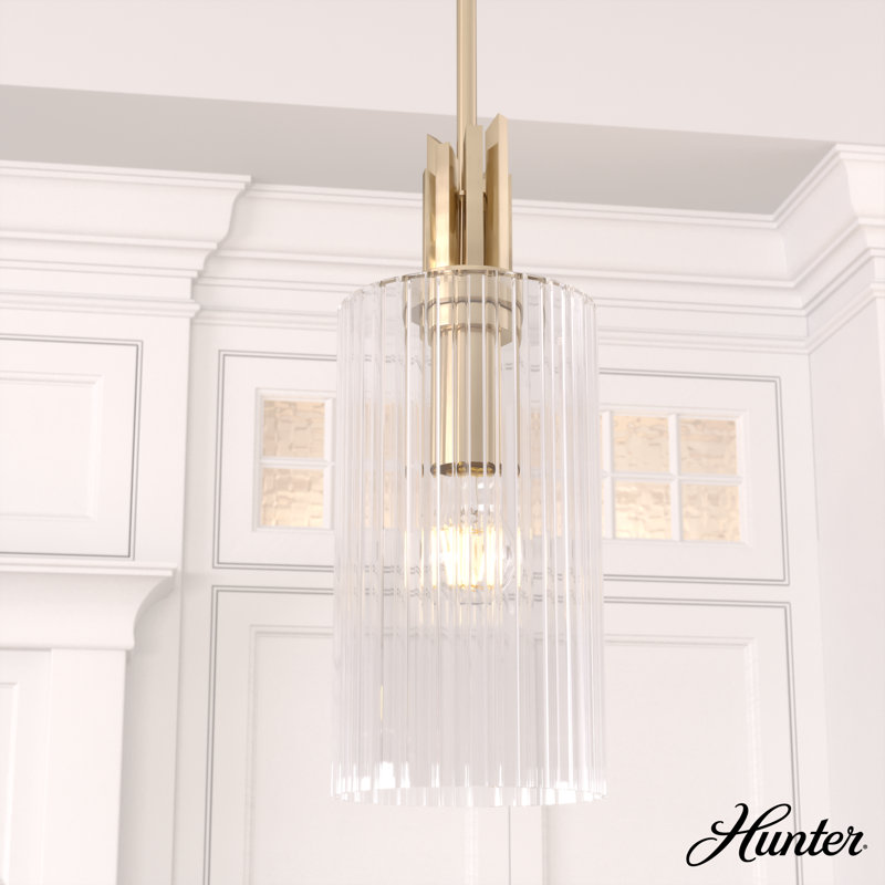 Gatz 1 - Light Single Cylinder Mini Pendant, Alturas Gold