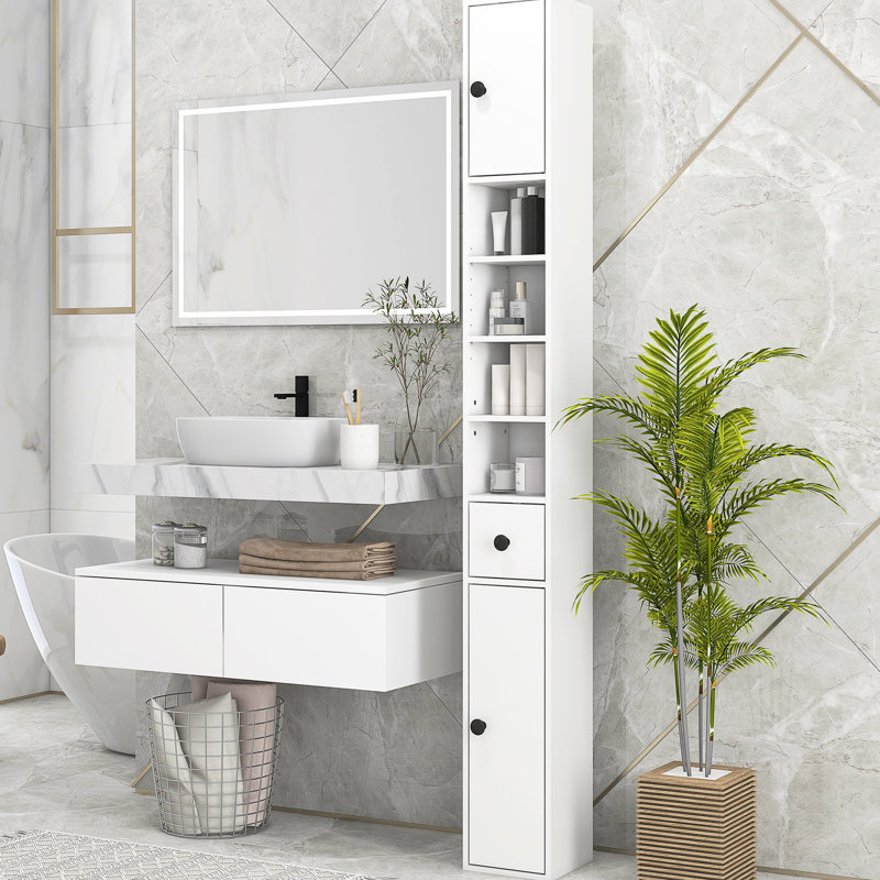 Kleankin 71" Tall Bathroom Storage Cabinet