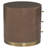 Three Drawer Round End Table