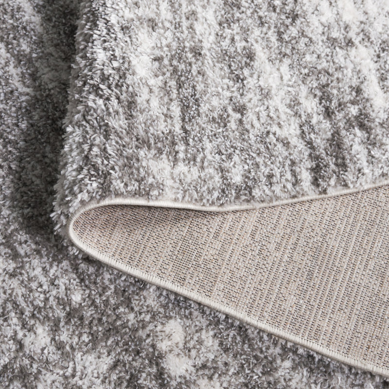 Antwan Penelope Shag Performance Abstract Rug, Rectangle 5'3" x 7'6"